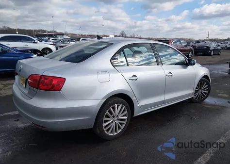 2011 Volkswagen Jetta 2.5L Sel из США, поврежденный, VIN 3VWGZ7AJ0BM375209